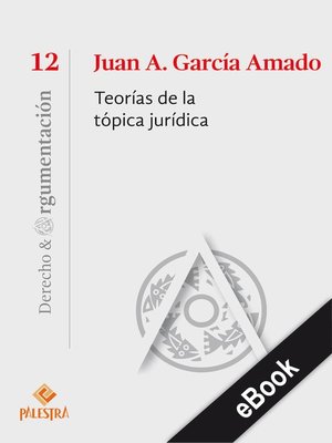 cover image of Teorías de la tópica jurídica